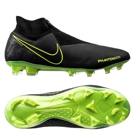 Nike Phantom Vision Elite DF FG Volt Men's 